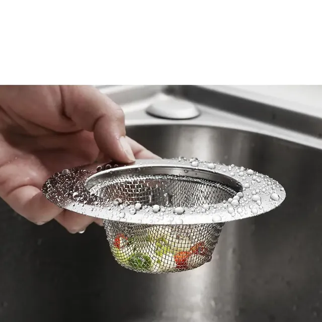 Crépine d'évier de cuisine en acier inoxydable – vue 3