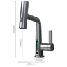 Robinet de lavabo cascade – vue 3