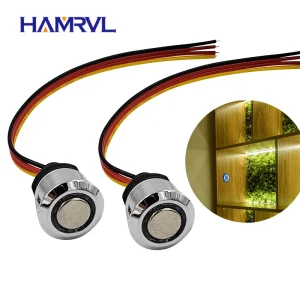 1/2 pièces variateur Led 12v interrupteurs tactiles pour bande lumineuse LED contrôleur de luminosité à intensité variable en continu DC 5V -24V contrôle de variateur de lumière