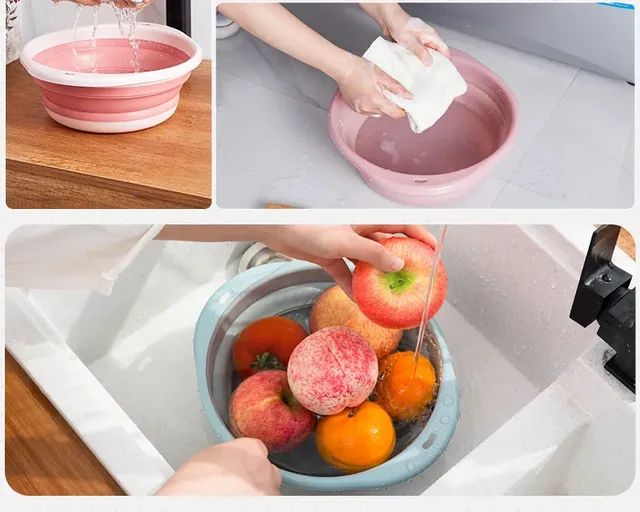 Ensemble de lavabo pliable – vue 4