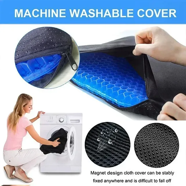 Coussin de siège en Gel Double épaisseur – vue 6
