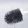 Brosse de toilette noire en Silicone TPR souple – vue 3