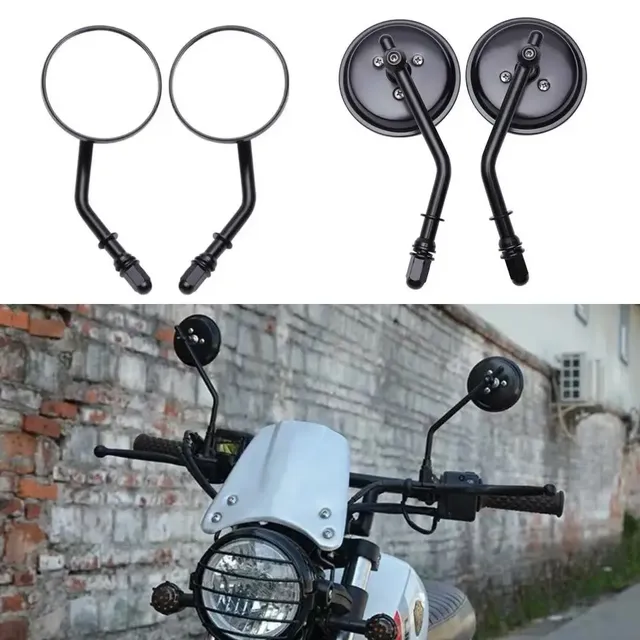 Rétroviseur rond de moto Harley M8 – vue 4