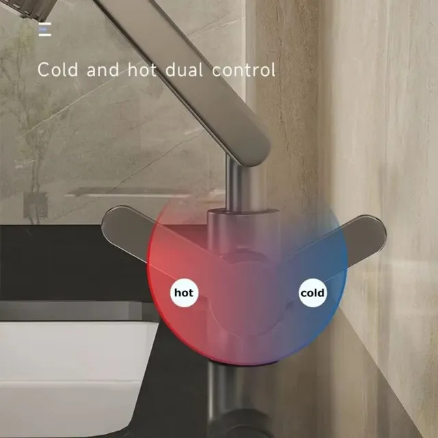 Robinet rotatif universel double Mode bras robotique… – vue 4