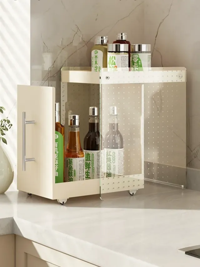 Support de rangement d'épices extractible de cuisine – vue 6