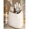 Organiseur compact plastique rigide beige crème brillant… – vue 4