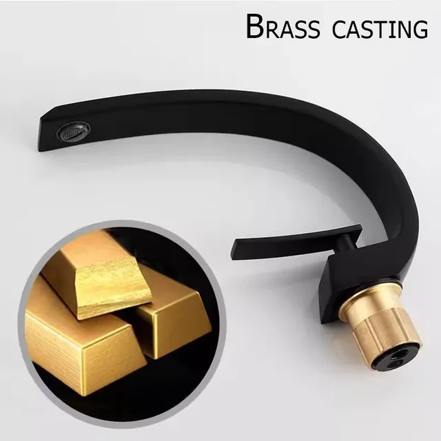 Black HOBasin-Bassin de lavage en chrome noir – vue 4