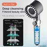Pommeau douche main filtrant haute pression économiseur… – vue 2