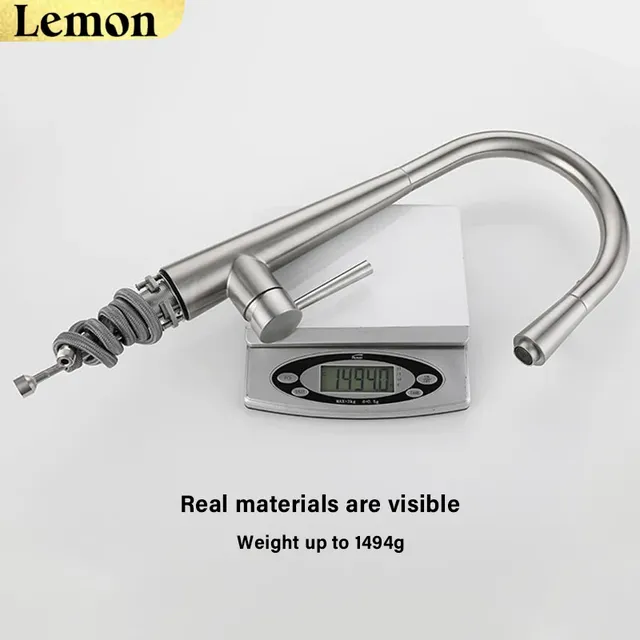 Robinets de cuisine en acier inoxydable 304 – vue 5