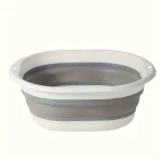 Lavabo Pliable en Silicone, 1 Pièce, Bassin Portable de Voyage, Pliable E27 pour la Maison