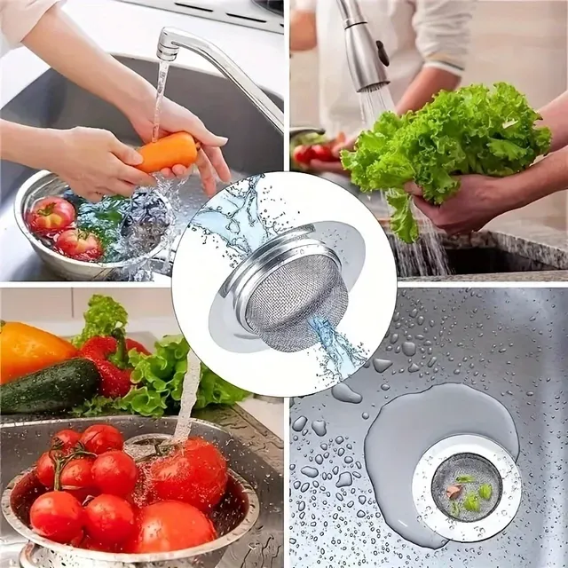 Crépine d'évier de cuisine 2 pièces – vue 4