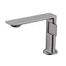 Robinet de lavabo en laiton gris – vue 7
