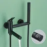 Mitigeur bain douche mural robinet pivotant bec… – vue 2