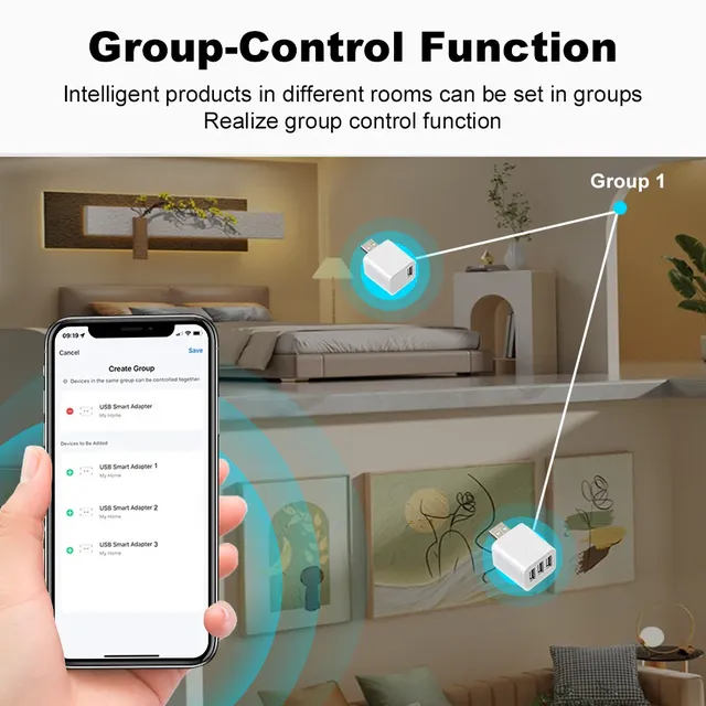 Adaptateur Micro USB WIFI intelligent Zigbee – vue 5