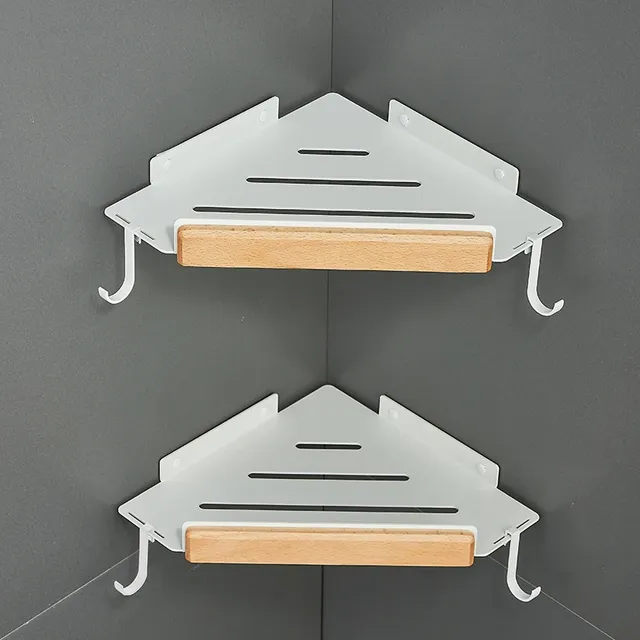 Étagère murale rangement serviettes porte pliant… – vue 3