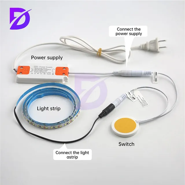 Variateur LED tactile capacitif gradation continue… – vue 3