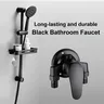 Robinet de douche noir – vue 2