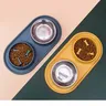 Gamelle double pour chien avec polymères en silicone – vue 2