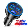 Chargeur de voiture rapide USB 5 ports 250W PD + QC3.0… – vue 6