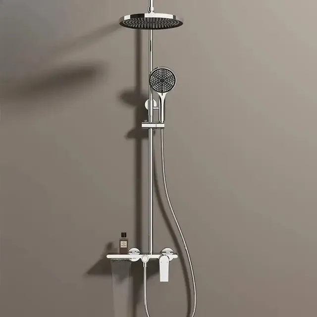 Ensemble de système de douche doré – vue 5