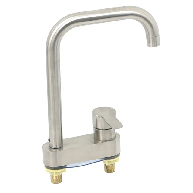 Robinet de salle de bains en acier inoxydable – vue 4