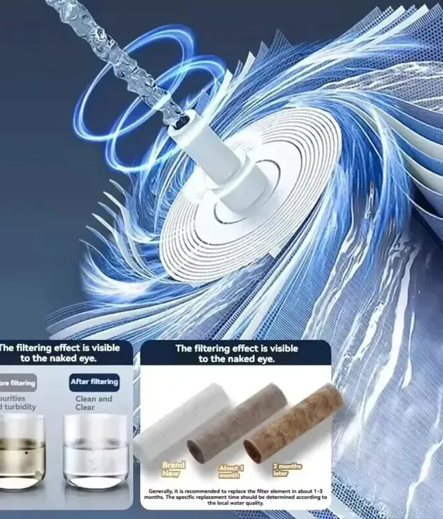 Pommeau de douche haute pression amélioré – vue 4