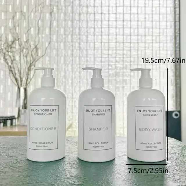 Distributeurs de salle de bains vides de 500ml – vue 5