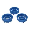 Robinet vanne plastique polypropylène blanc bleu poignée… – vue 5