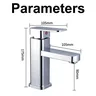 Robinet de salle de bains en acier inoxydable – vue 6