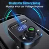 Chargeur de voiture transmetteur FM Bluetooth Audio… – vue 3