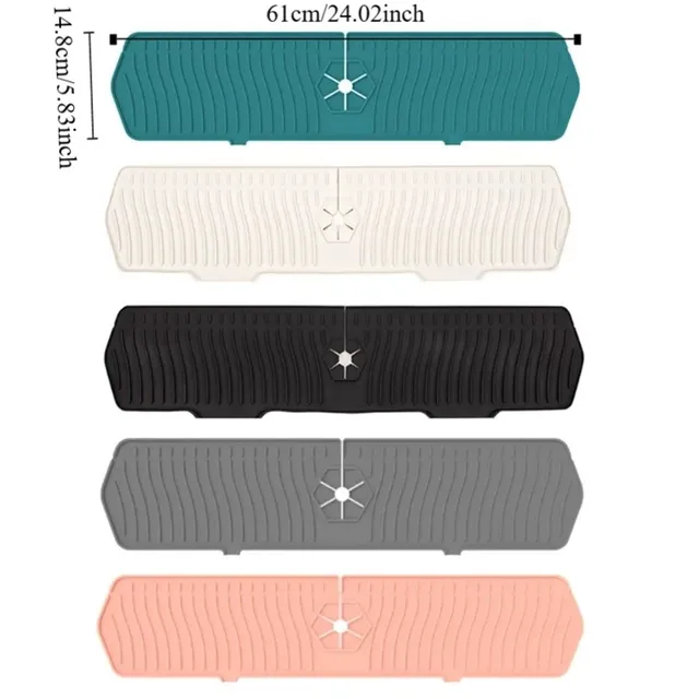 Tapis de robinet de cuisine pliable en Silicone – vue 6