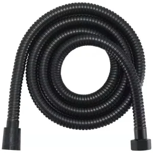 Tuyau de douche en acier inoxydable, 1.5/2M, noir/argent, Long, salle de bains, douche, Extension de tuyau d’eau, tuyau de plomberie, Tube de pomme de douche Tuyau de douche en acier inoxydable, 1.5/2M, noir/argent, Long, salle de bains, douche, Extension de tuyau d’eau, tuyau de plomberie, Tube de pomme de douche