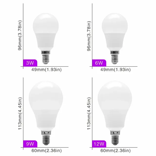 Ampoule LED E14 – vue 2