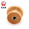 KAK 10 pièces bouton d'armoire en bois naturel rond… – vue 5