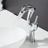 Becola robinet de lavabo cascade salle de bains noir or… – vue 5