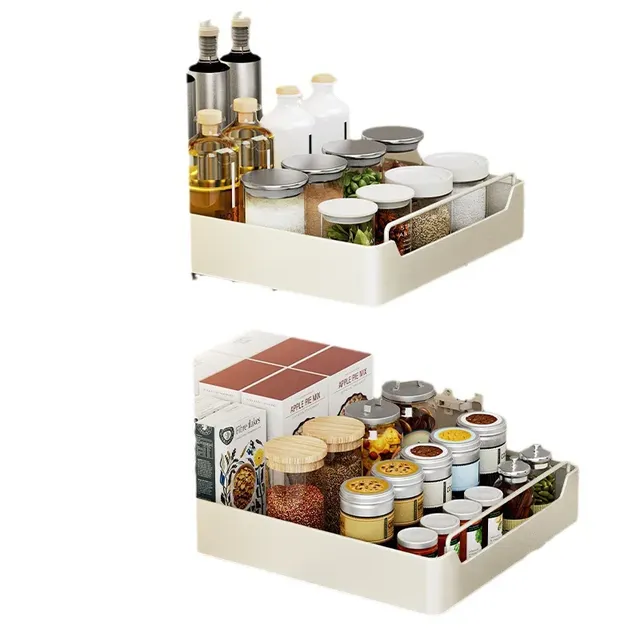 Support de rangement de cuisine en métal avec Rails… – vue 5