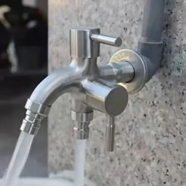 Robinet de Machine à laver en acier inoxydable – vue 3