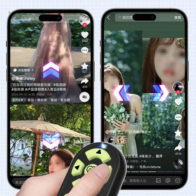 Télécommande Bluetooth sans fil pour téléphone portable – vue 2
