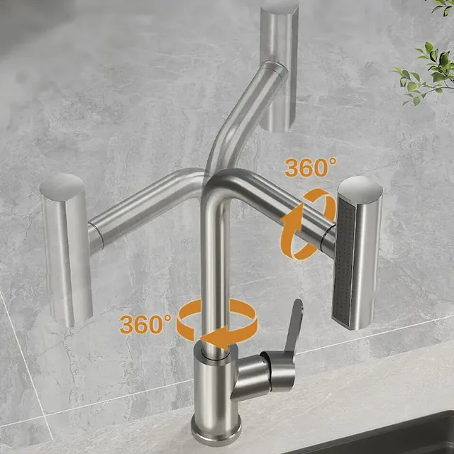 Robinets de cuisine à Rotation extractible – vue 3