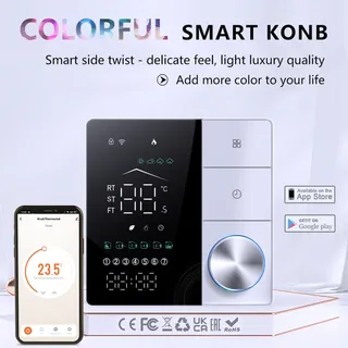 Thermostat à bouton intelligent WiFi