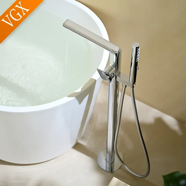 VGX robinet de baignoire autoportant avec douchette – vue 5