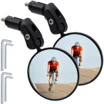 Rétroviseur de vélo universel, rotation réglable, grand Angle, guidon de cyclisme, accessoires pour vtt et vélo de route
