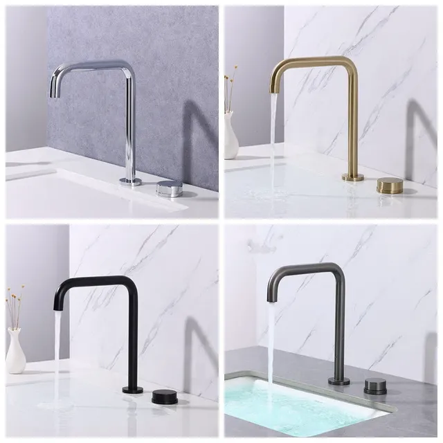 Robinet lavabo noir or brossé mitigeur monotrou coudé…
