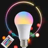 Ampoule LED multicolore RGB – vue 3
