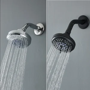 Pommeau de douche haute pression, 5 modèles, pomme de douche fixe à haut débit, pomme de douche de salle de bain offrant une expérience de douche luxueuse même