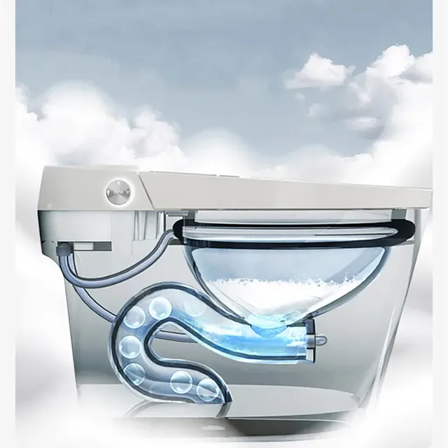 Toilettes intelligentes LED télécommande monobloc… – vue 2