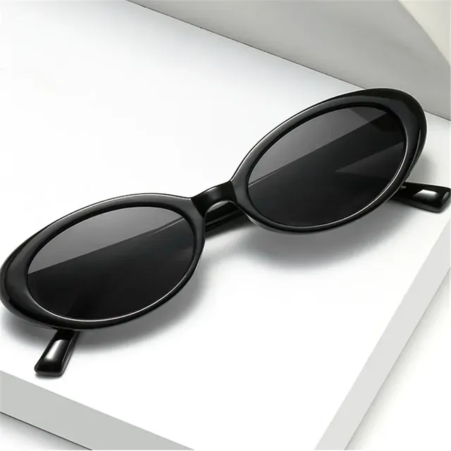 Lunettes transparentes à monture ovale – vue 3
