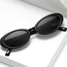 Lunettes transparentes à monture ovale – vue 3