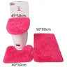 Ensemble de tapis de salle de bain blancs – vue 6