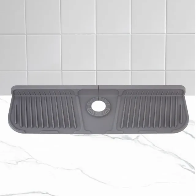 Tapis égouttoir évier silicone antidérapant pliable…